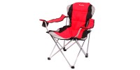 Крісло складане туристичне Ranger FC 750-052 (970х480х440мм), червоне