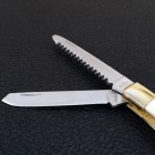 Ніж TEKUT Exploiter MK5009A - рукоятка з оленячого рогу (довжина: 18.9cm, лезо: 8.4cm)