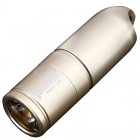 Ліхтар Wuben G344 (Cree XP-G2, 130 люмен, 2 режими, USB) з ланцюжком, золотий