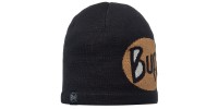 Шапка BUFF Knitted & Polar Hat (зима), logo black 111000.999.10.00