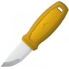Ніж фіксований Mora Eldris Neck Knife (довжина: 143мм, лезо: 56мм) + кресало, жовтий