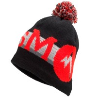 Шапка дитяча MARMOT Boy's Retro Pom Hat, black/team red 16920.1181