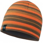 Шапка BUFF Knitted & Polar Hat (зима), laki stripes fossil 113520.311.10.00