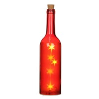 Декоративная бутылка "House of Seasons", цвет красный