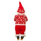 Фігурка новорічна весела червона сніговика, 82 см