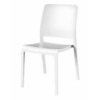 Стілець пластиковий Charlotte Deco Chair, білий УЦІНКА