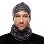 Шапка Buff Patterned Polar Hat (зима), picus grey 113172.937.10.00