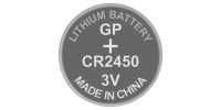 Батарейка дискова літієва CR2450 (DL2450) GP 3V