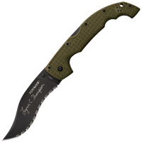 Ніж складаний Cold Steel Voyager Lynn Thompson Edition (довжина: 311мм, лезо: 140мм, чорне), олива