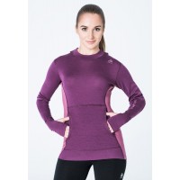 Худи дружин. Aclima WarmWool Hood Sweater Woman Grape Wine/Damson M