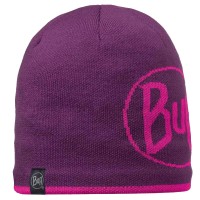 Шапка BUFF Knitted & Polar Hat (зима), logo plum 111000.622.10.00