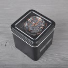 Годинник Skmei 1109, чорний-оранжевий, в металевому боксі