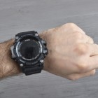 Годинник, смарт-браслет Skmei 1188, чорний, в металевому боксі