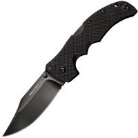 Ніж складаний Cold Steel Recon 1 Clip Point (довжина: 238мм, лезо: 102мм, чорне), чорний