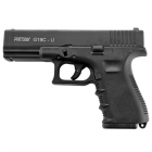 Пістолет сигнальний, стартовий Retay Glock G 19C (9мм, 14 зарядів), чорний