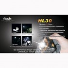 Ліхтар Fenix ​​HL30 Cree XP-G (R5), сіро-зелений