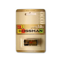 Акумулятор 16340 (CR123) 600mAh 3.0v Bossman із захистом
