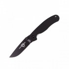 Нож Ontario RAT II BP - Black Handle and Blade
