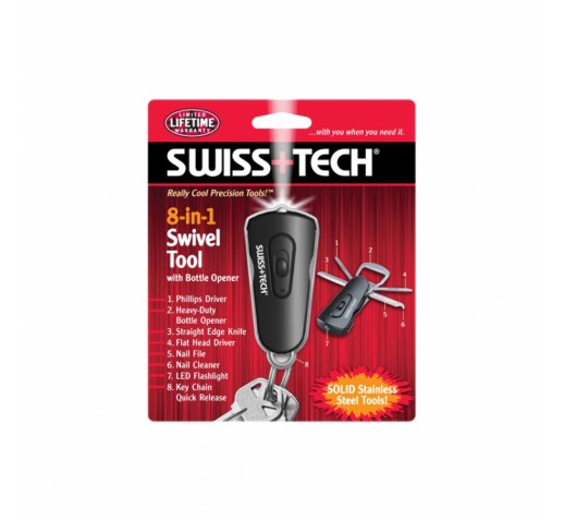 Swiss+Tech Swivel Tool 8-in-1
