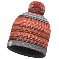 Шапка BUFF Junior Knitted & Polar Hat (зима), amity grey castlerock 113533.929.10.00