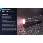 Ліхтар підводний Nitecore DL10 (Cree XP-L HI V3 + Red LED, 1000 люмен, 5 режимів, 1х18650)