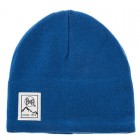 Шапка BUFF Knitted & Polar Hat (зима), solid blue skydiver 113519.703.10.00