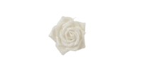 Прикраса декоративна кліпса, Троянда біла 6*8 см, House of Seasons