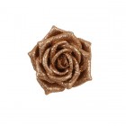 Прикраса декоративна кліпса, Троянда рожева 6*8 см, House of Seasons
