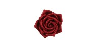 Прикраса декоративна кліпса, Троянда червона 6*8 см, House of Seasons