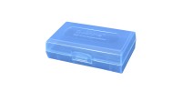 Коробочка для акумуляторів, захисна Soshine (2x18500), синя