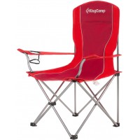 Стілець KingCamp Arms Chairin Steel(KC3818) Red