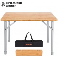 Розкладний стіл KingCamp 4-Folding Bamboo Table S(KC3955) BAMBOO COLOR