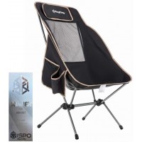Крісло KingCamp High-backed folding chair(KC3950) Black
