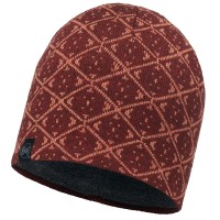 Шапка BUFF Knitted & Polar Hat (зима), ardal wine 113514.403.10.00