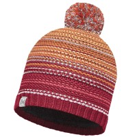 Шапка BUFF Knited & Polar Hat (зима), neper red samba 113586.426.10.00