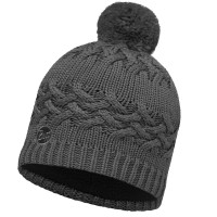 Шапка BUFF Knitted & Polar Hat (зима), savva grey castlerock 111005.929.10.00