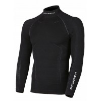 Футболка із довгим рукавом Brubeck EXTREME WOOL (LS11920) black L