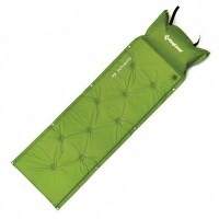 Килимок KingCamp Point Inflatable Mat(KM3505), що самовдається, Dark green