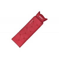 Килимок KingCamp Point Inflatable Mat(KM3505), що самодувається Wine red