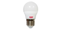 Лампа світлодіодна 220ТМ (Sokol) G45 ​​(5W, 220V, 4100К, E27)