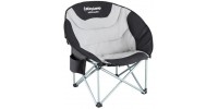 Розкладне крісло KingCamp Moon Camping Chair with Cooler (KC3989) Black/grey