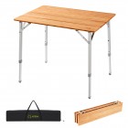 Складаний стіл Atepa BAMBOO TABLE L (AC2007) YELLOW