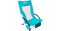 Складне крісло KingCamp High backed beach chair (KC1901) CYAN