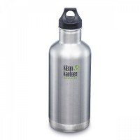 Термопляшка Klean Kanteen Classic Vacuum 946 мл Brushed Stainless