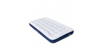 Надувний килимок KingCamp PUMPAIR BED TWIN(KM3606) BLUE/BEIGE