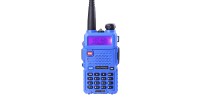 Рація Baofeng UV-5R (5W, VHF, UHF, 136-174 MHz, 400-470 MHz, до 5 км, 128 каналів, АКБ), синя