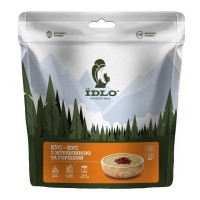 Кус-кус з журавлиною та горіхами IDLO швидкого приготування (100г)