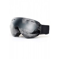 Гірськолижна маска Sposune HX003-1 Matte Black-Mirror Grey