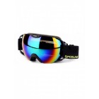 Гірськолижна маска Sposune HX012-1 Glossy Black-Revo Rainbow