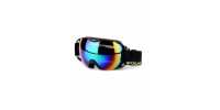 Гірськолижна маска Sposune HX012-1 Glossy Black-Revo Rainbow